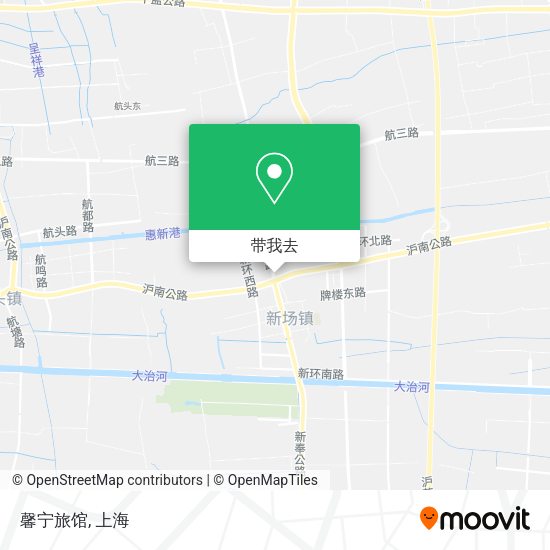 馨宁旅馆地图