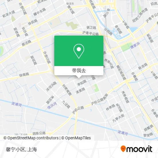 馨宁小区地图