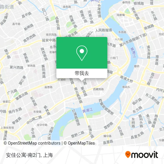 安佳公寓-南2门地图
