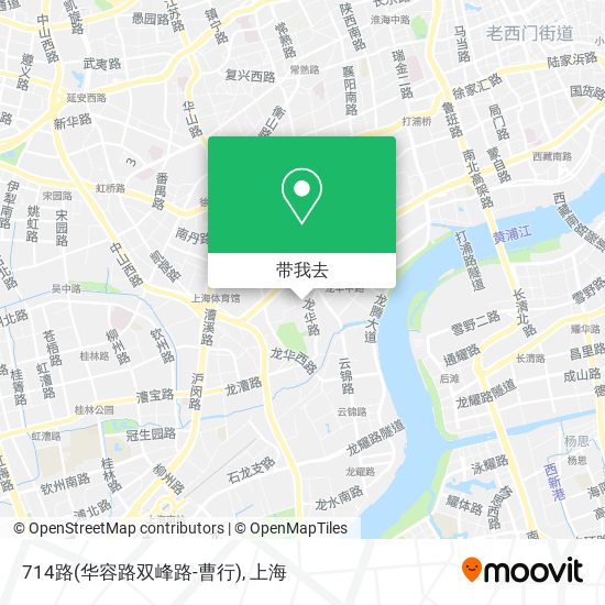 714路(华容路双峰路-曹行)地图