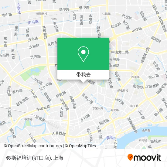 锣斯福培训(虹口店)地图