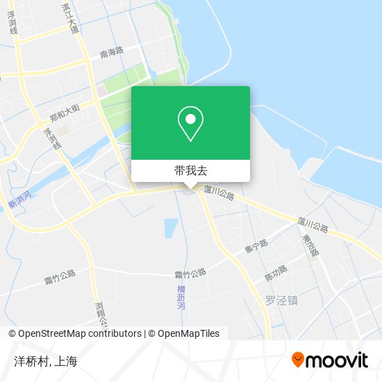洋桥村地图