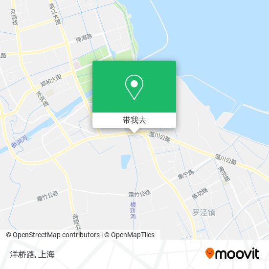洋桥路地图