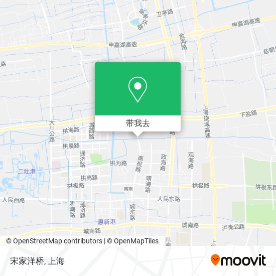 宋家洋桥地图