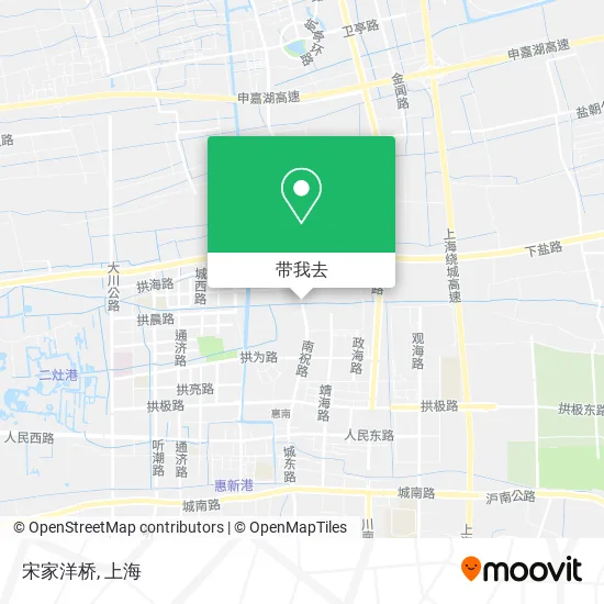 宋家洋桥地图