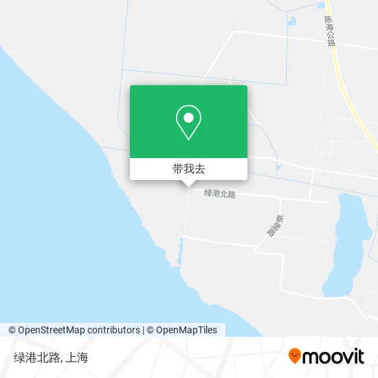 绿港北路地图