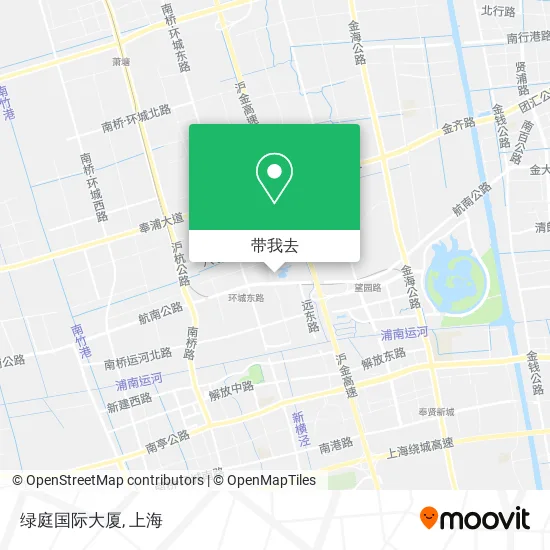 绿庭国际大厦地图