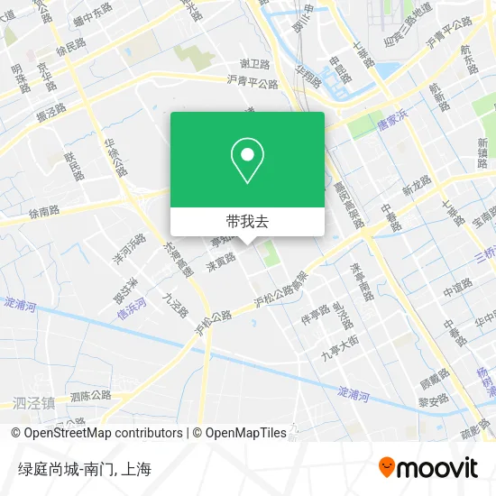 绿庭尚城-南门地图