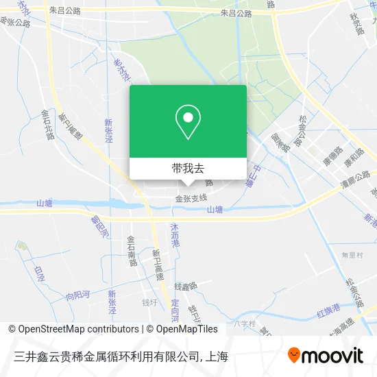 三井鑫云贵稀金属循环利用有限公司地图