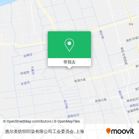 惠尔美纺织印染有限公司工会委员会地图