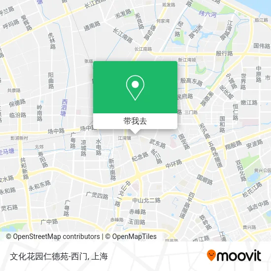 文化花园仁德苑-西门地图