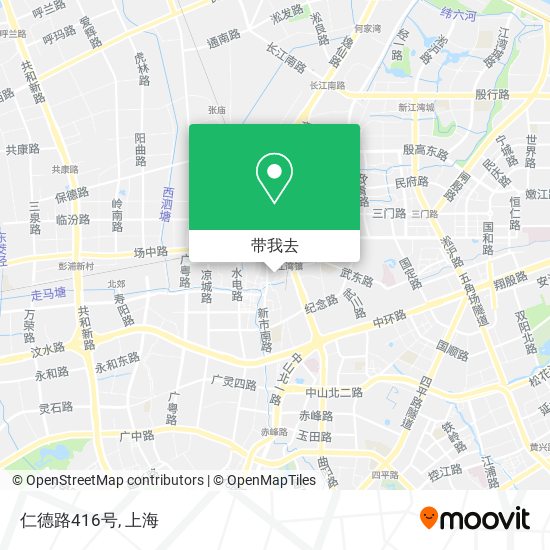 仁德路416号地图