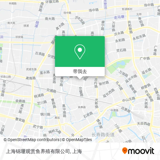 上海锦珊观赏鱼养殖有限公司地图