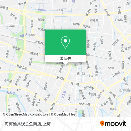 海河渔具观赏鱼商店地图