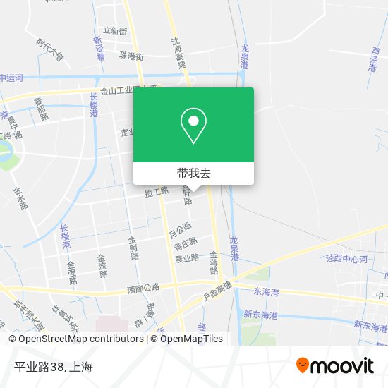 平业路38地图