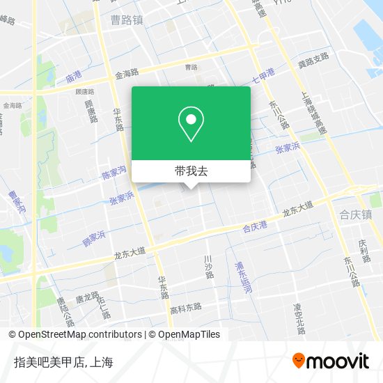 指美吧美甲店地图