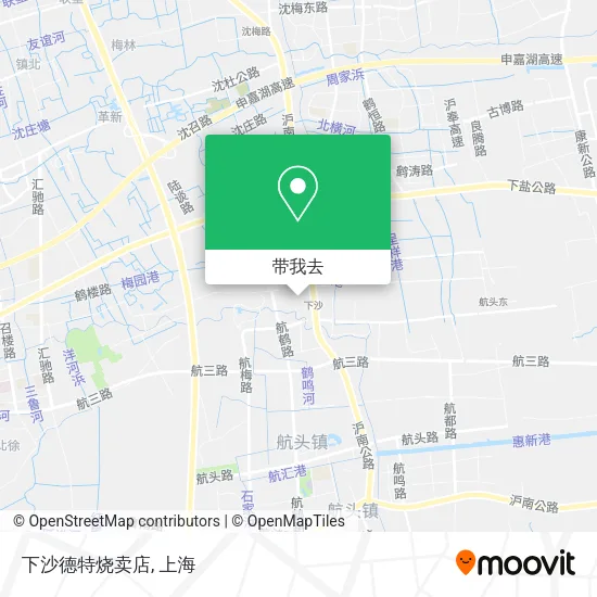 下沙德特烧卖店地图