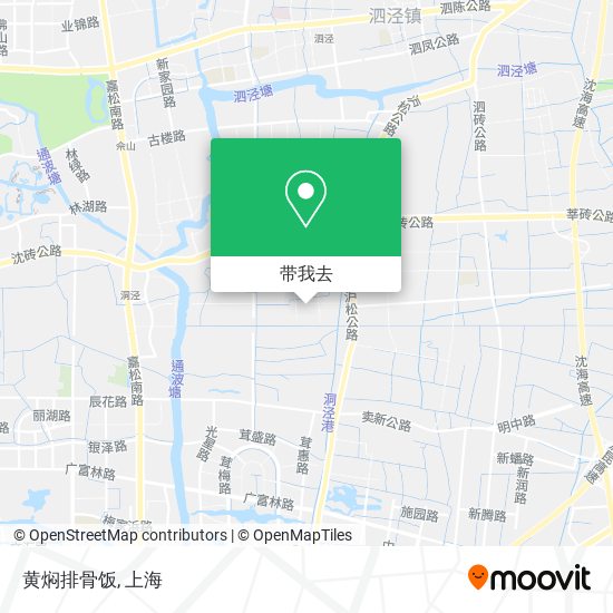 黄焖排骨饭地图