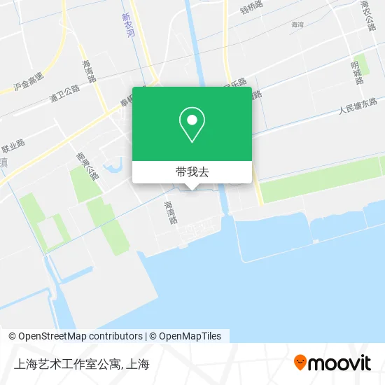 上海艺术工作室公寓地图