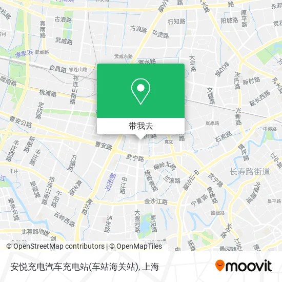 安悦充电汽车充电站(车站海关站)地图