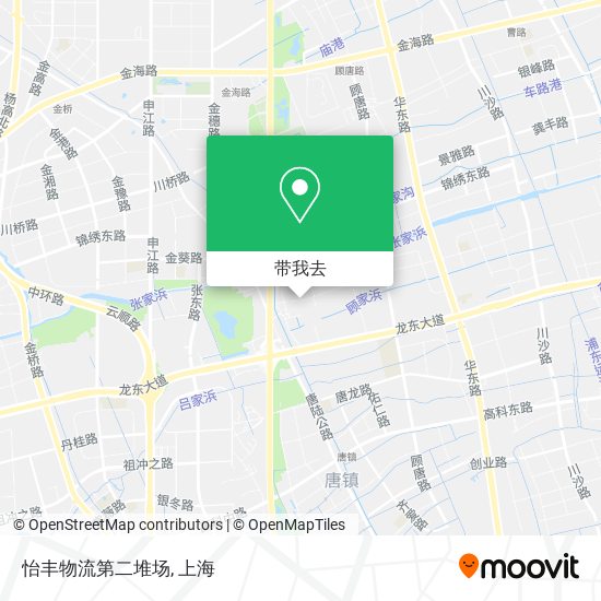 怡丰物流第二堆场地图