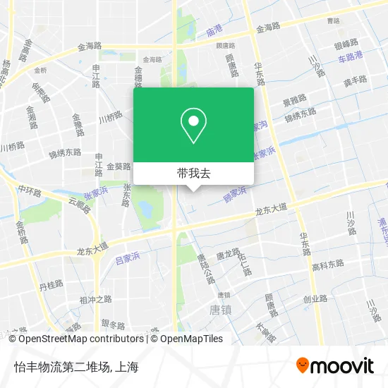 怡丰物流第二堆场地图
