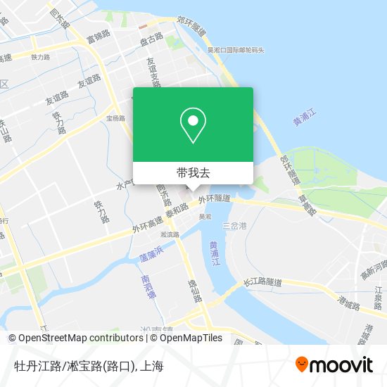 牡丹江路/凇宝路(路口)地图