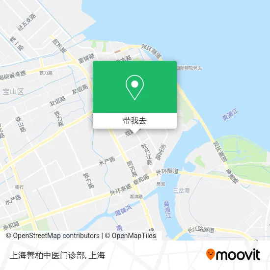 上海善柏中医门诊部地图