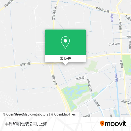 丰泽印刷包装公司地图
