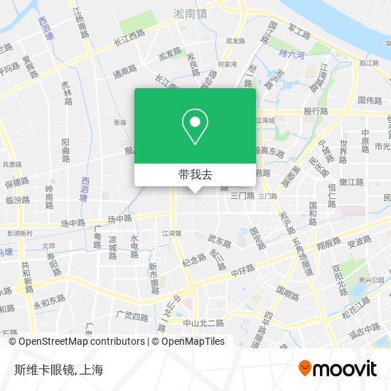 斯维卡眼镜地图