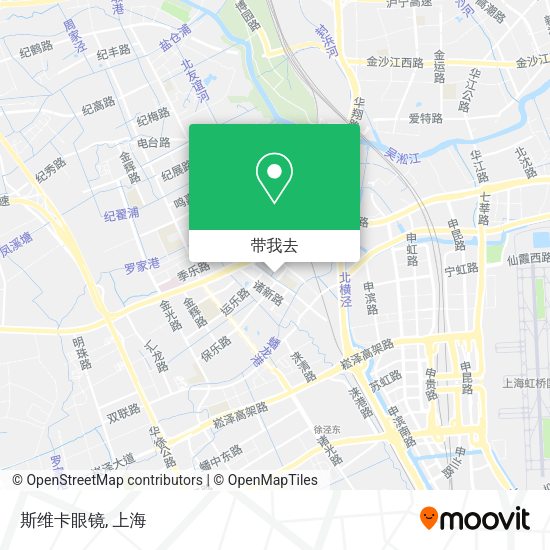 斯维卡眼镜地图