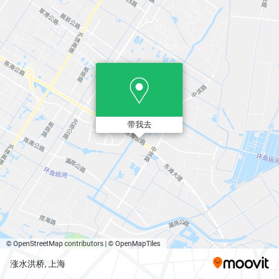 涨水洪桥地图