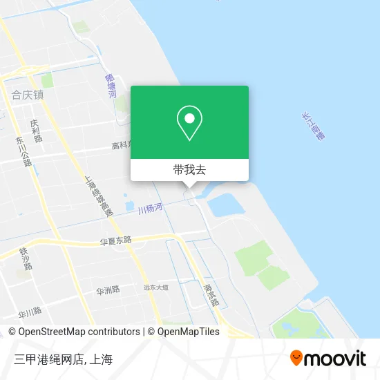 三甲港绳网店地图