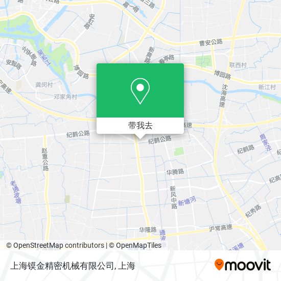 上海镆金精密机械有限公司地图