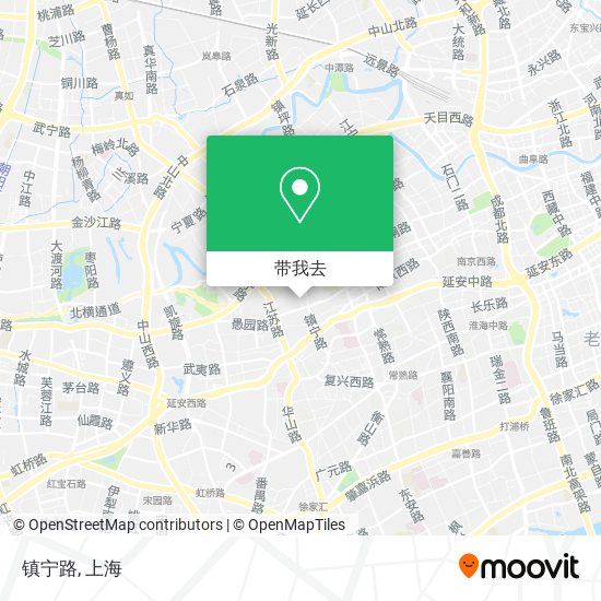 镇宁路地图