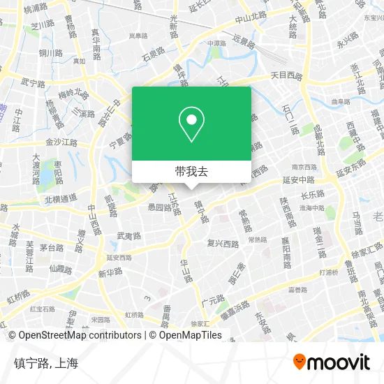 镇宁路地图