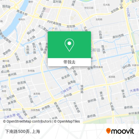 下南路500弄地图
