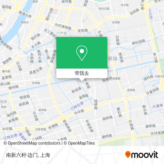 南新六村-边门地图