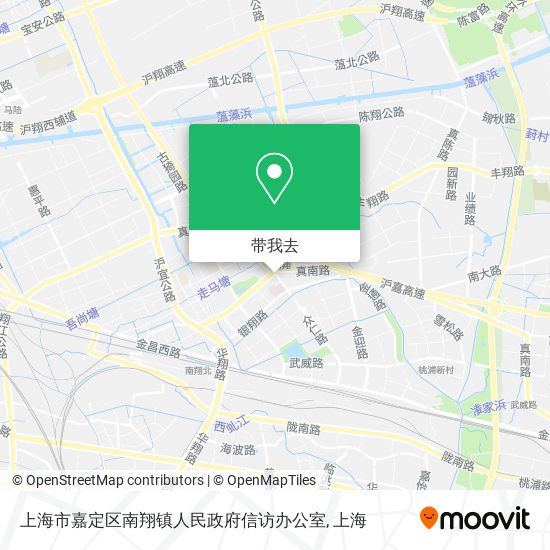 上海市嘉定区南翔镇人民政府信访办公室地图