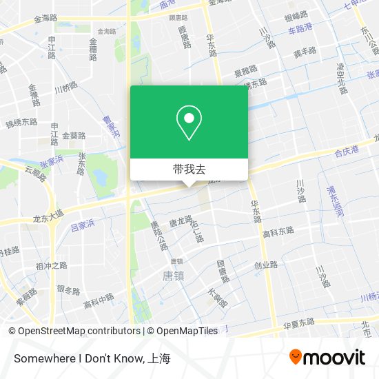 Somewhere I Don't Know地图