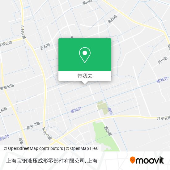 上海宝钢液压成形零部件有限公司地图