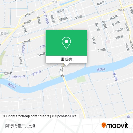 闵行纸箱厂地图