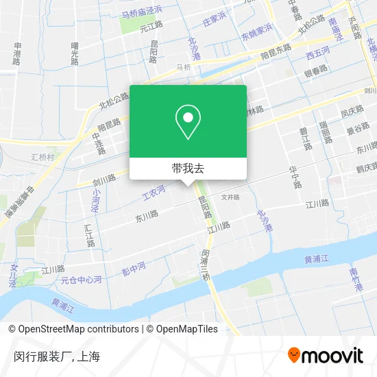 闵行服装厂地图