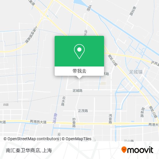 南汇秦卫华商店地图