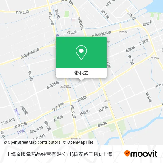 上海金匮堂药品经营有限公司(杨泰路二店)地图