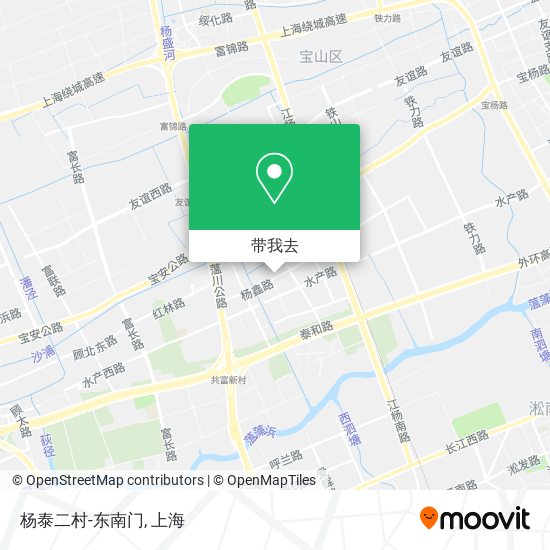 杨泰二村-东南门地图