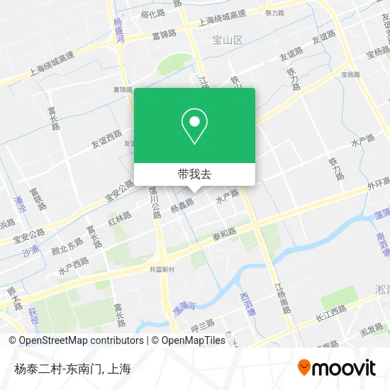 杨泰二村-东南门地图