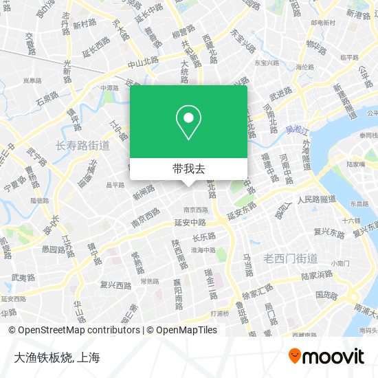 大渔铁板烧地图