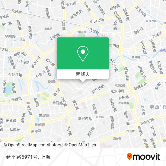 延平路6971号地图