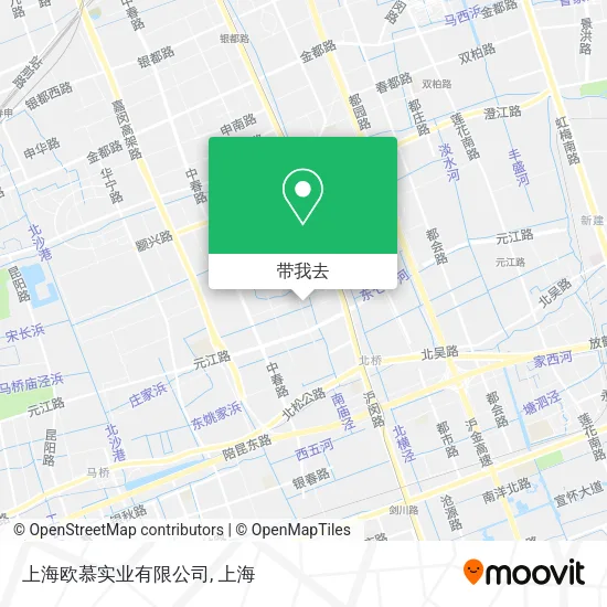 上海欧慕实业有限公司地图